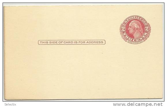 USA 1951 Postal Stationery Correspondence Card With Reply Card - 1941-60