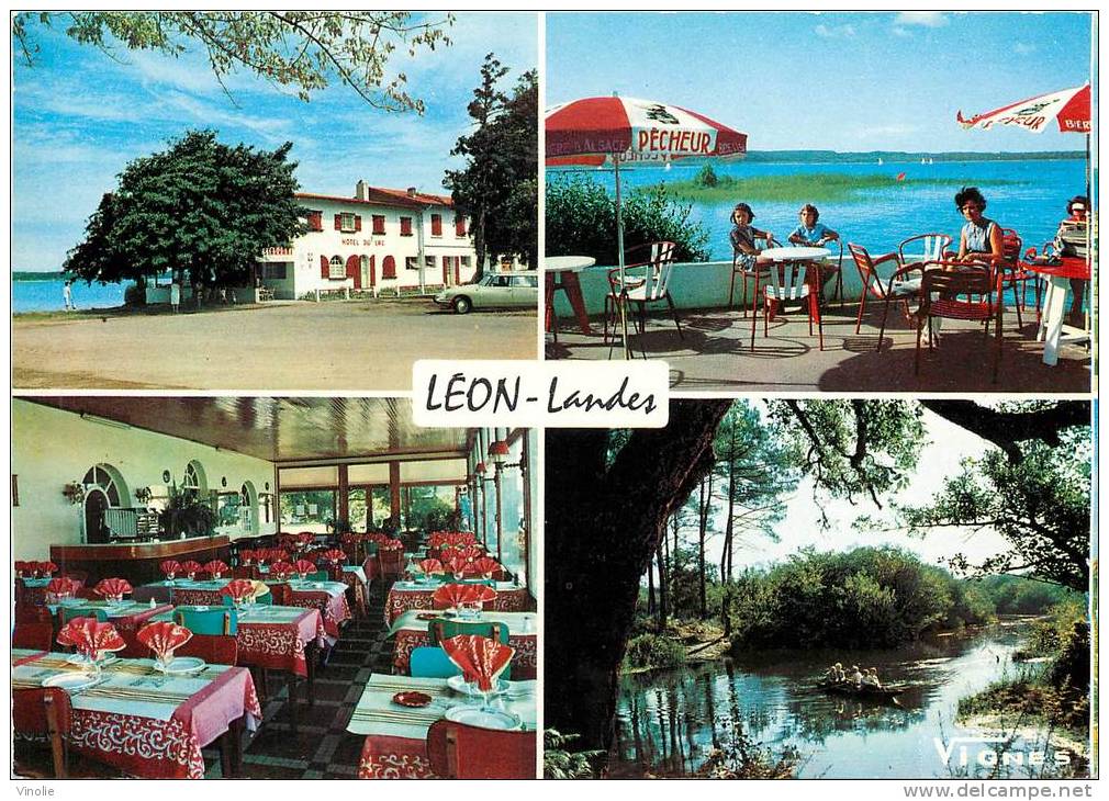Réf : D.V.13-313 : Lac De Léon  Hôtel Du Lac - Autres & Non Classés