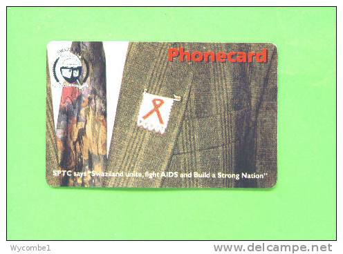 SWAZILAND - Chip Phonecard/Fight AIDS - Swasiland