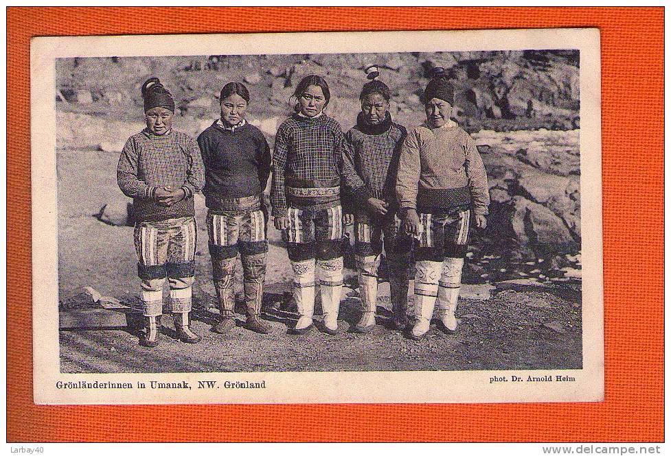 1 Cpa Gronlanderinnen In   Umanak Nw  Gronland - Greenland