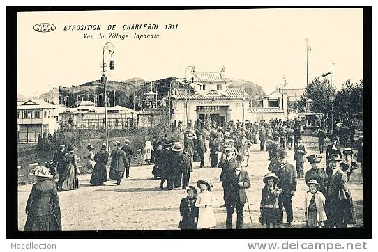 BELGIQUE CHARLEROI / Exposition 1911, Vue Du Village Japonais / - Charleroi