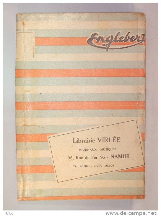 Ancien Protège-cahier, Thème Automobile, Pneus, Offert Par La Librairie Virlée 95 Rue De Fer à Namur. - Tweewielers