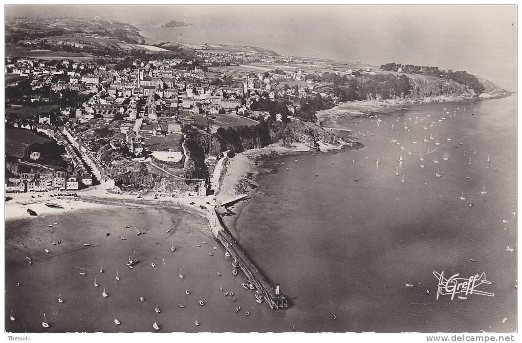 &curren;&curren;  497 -  CANCALE -  Vue Aérienne - Le Port - La Houle - La Plage De Port-Mer Vers La Pointe Du Grouin - Cancale