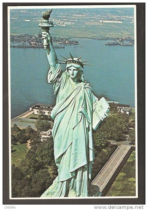 CP1313 //  1 Carte Postale New York Statue Liberty Liberté Etats Unis - Other & Unclassified