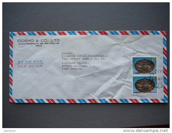 Japan Used Covers #002 - Enveloppes