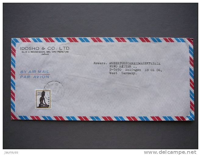 Japan Used Covers #004 - Enveloppes