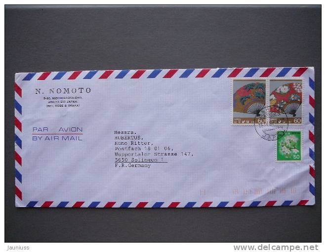 Japan Used Covers #009 - Enveloppes