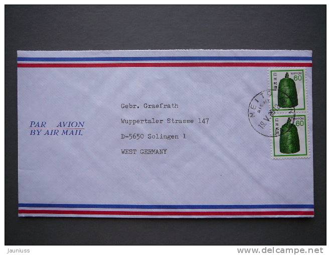 Japan Used Covers #027 - Enveloppes