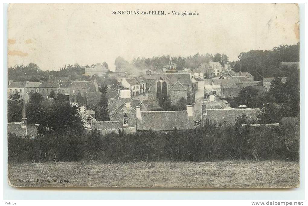 SAINT NICOLAS DU PELEM   - Vue Générale. - Saint-Nicolas-du-Pélem