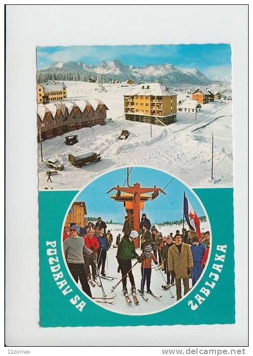 Zabljak Durmitor Zicara, Ski Lift Skilift   (cb056) Used Pc - Montenegro