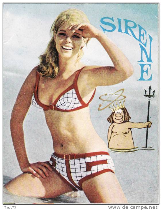 PALERMO / Calendario Da Barbiere " SIRENE " _ 1970 - Petit Format : 1961-70