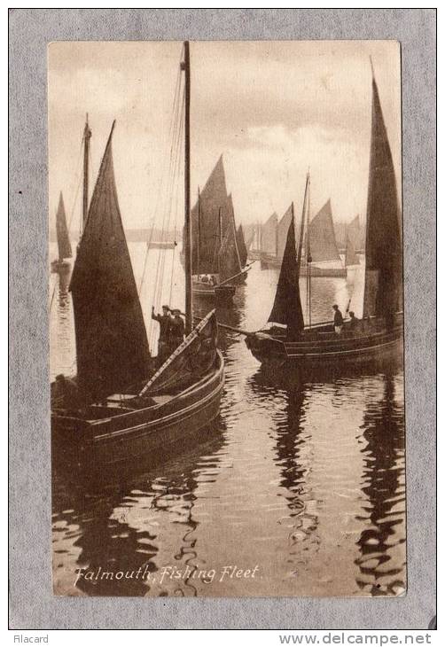 38525      Regno  Unito,  Falmouth  -  Fishing  Fleet,  VGSB  1919 - Falmouth