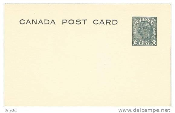 Canada 1930 Postal Stationery Correspondence Card - 1903-1954 De Koningen
