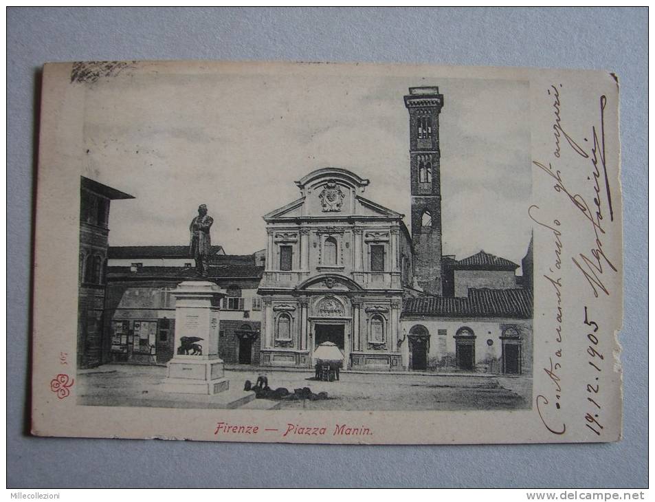 Fi1246)  Firenze - Palazzo Manin - Firenze