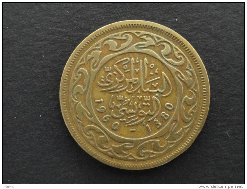 1380 - 1960 - 50 Millim - Tunisie - Tunisia