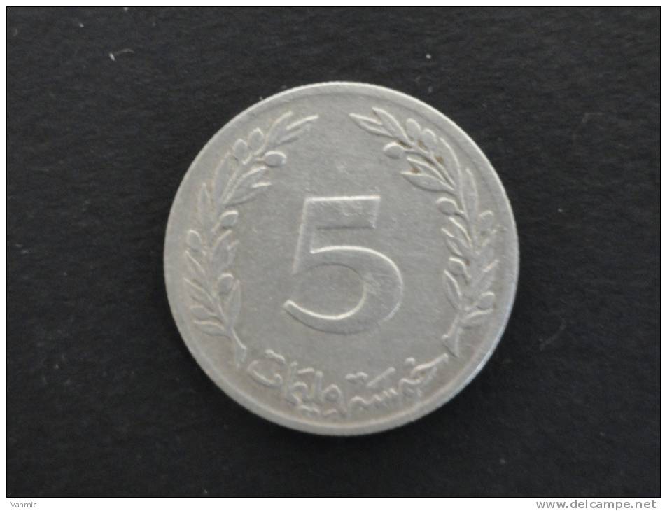 1960 - 5 Millim - Tunisie - Tunisie