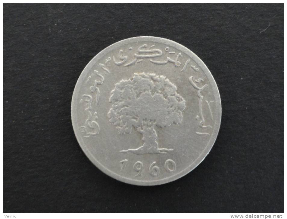 1960 - 5 Millim - Tunisie - Tunisia