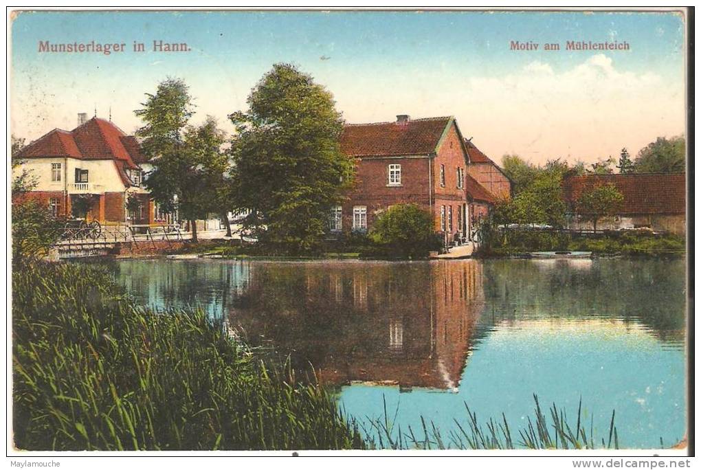 Munterlager In Hann 1915 - Munster