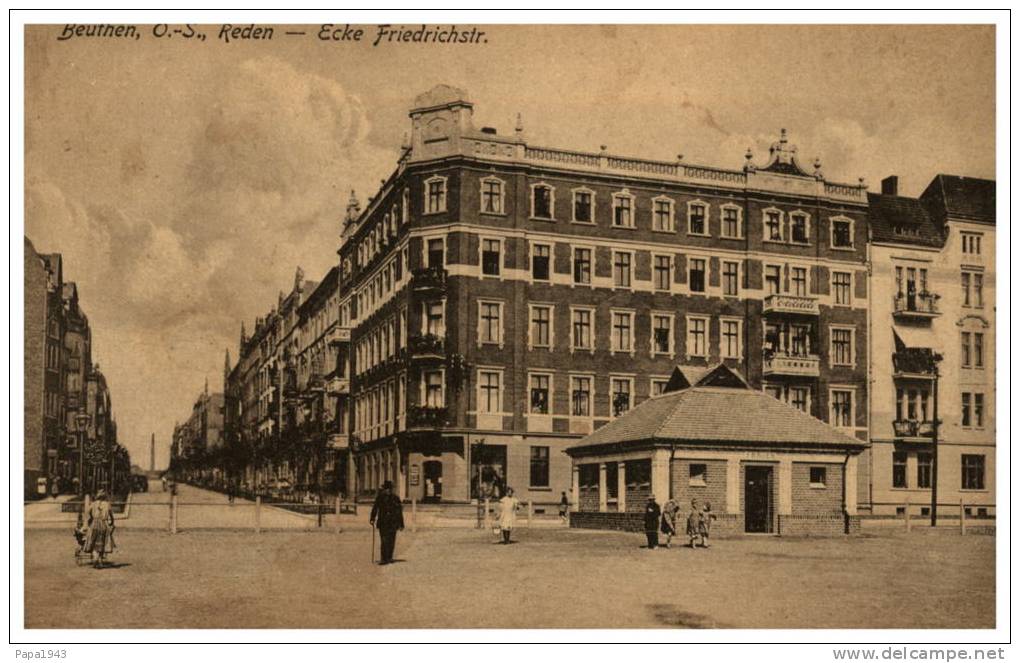 BEUTHEN O.- S., O  Reden - Friedrichstr - Polen