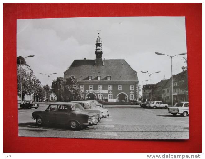 Finsterwalde Markt Mit Kreiskulturhaus,AUTO - Finsterwalde