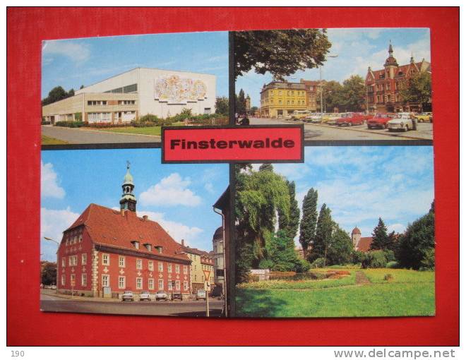 Finsterwalde Marktplatz, Kreiskulturhaus,.. - Finsterwalde