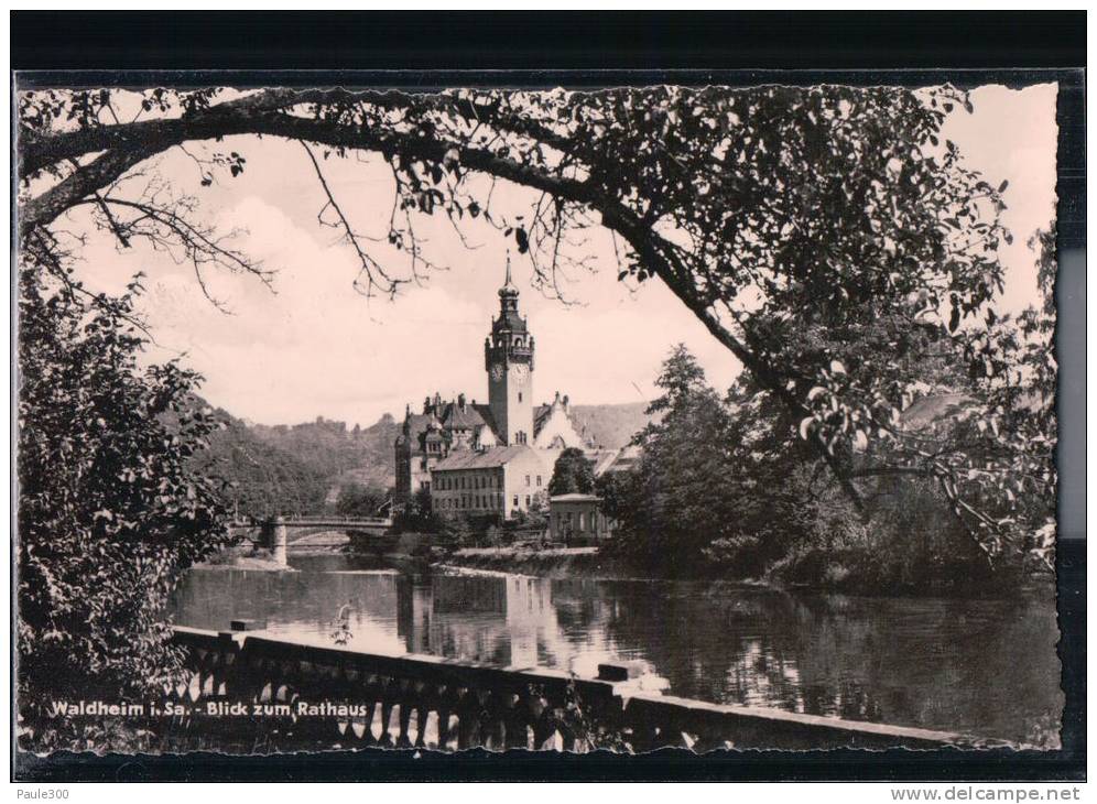 Waldheim - Blick Zum Rathaus - Waldheim