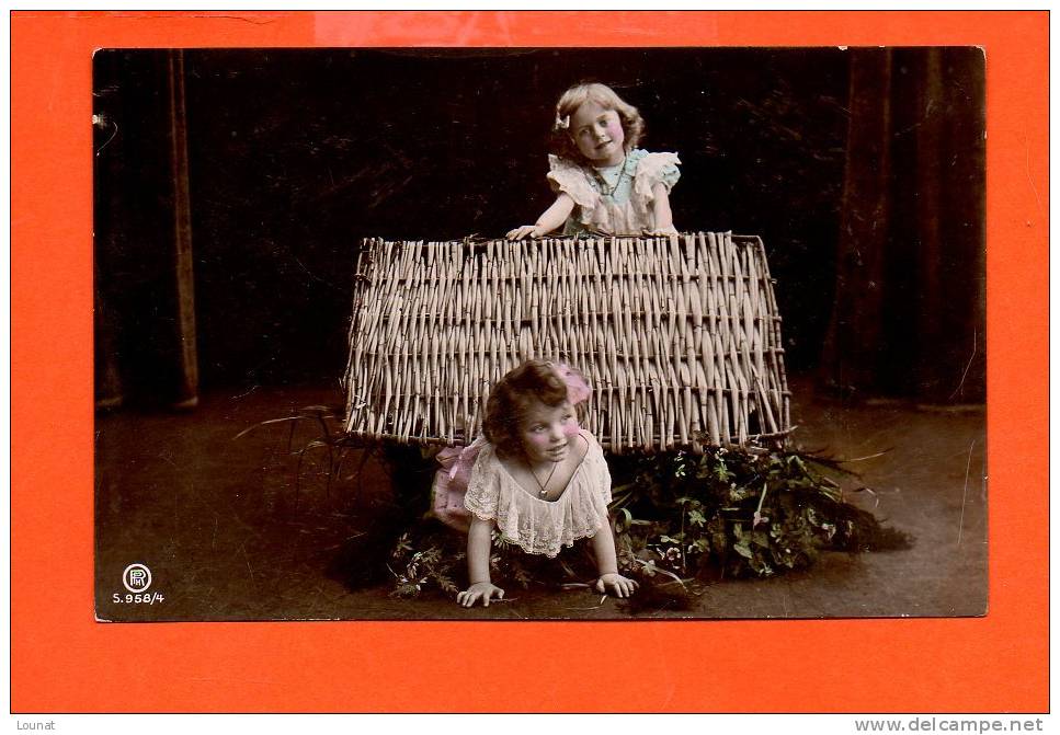 Enfants - N°S.958/4 (écrite Et Voyagée) - Colecciones, Lotes & Series