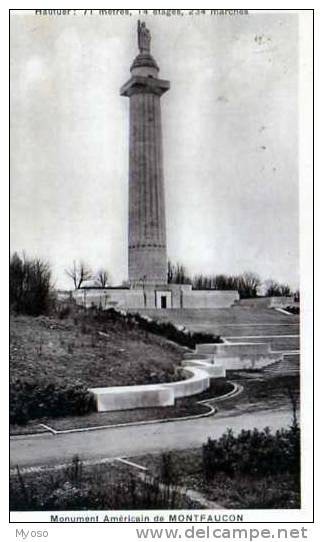 43 MONTFAUCON Monument Americain, John Russel Pope Architecte - Montfaucon En Velay