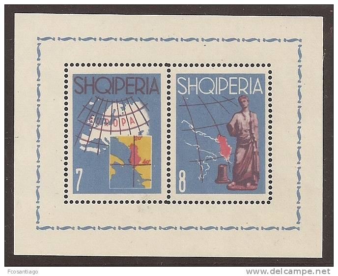 ALBANIA 1962 - Yvert #H6E - MNH ** - Albania