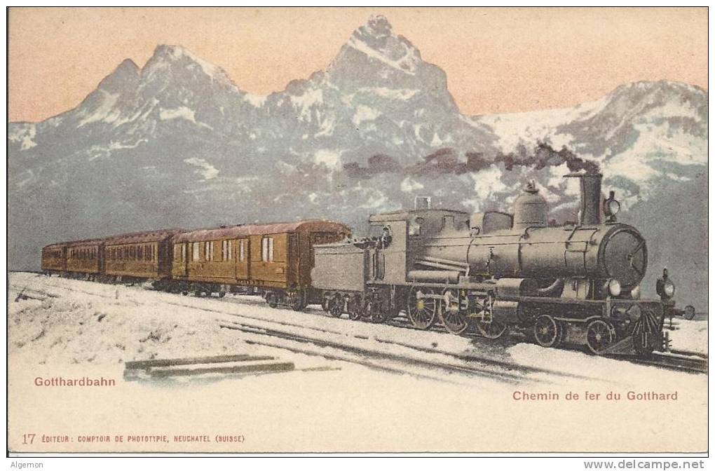 6901 - Chemin De Fer Du Gotthard Gotthardbahn - Trains