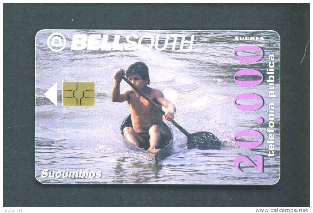 ECUADOR  -  Chip Phonecard As Scan - Ecuador