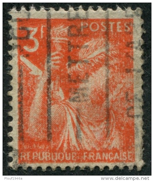 Pays : 189,05 (France : Gvt Provisoire)  Yvert Et Tellier N° :  655 (o) - 1939-44 Iris