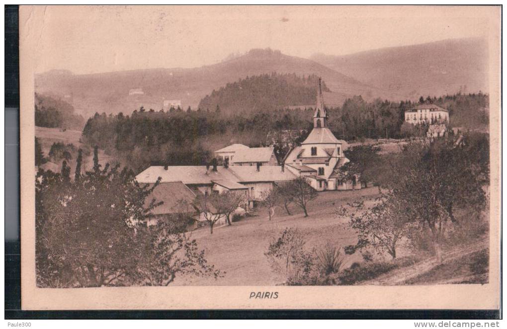 Orbey - Abbaye De Pairis 1916 - Orbey