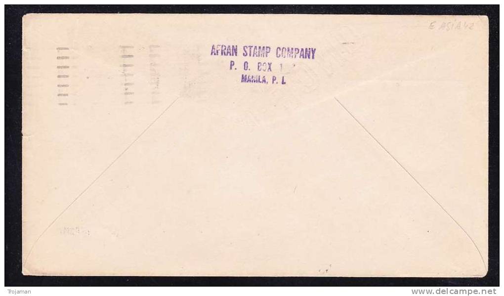 E-ASIA-42 LETTER FROM PHILIPPINES MANIA 07.06.1949 - Philippines