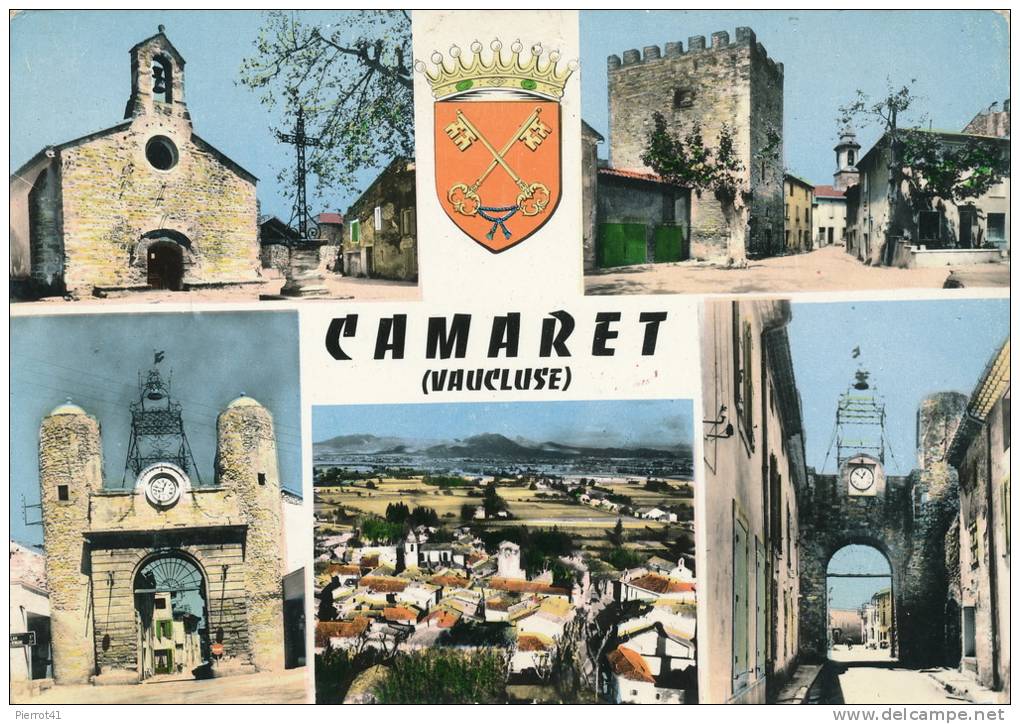 CAMARET SUR AIGUES - Vues Multiples (1962) - Camaret Sur Aigues