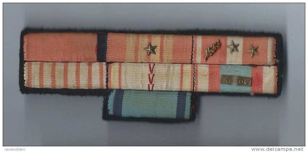 Barrette De 7 Décorations /France Et Colonies / Vers 1950         BAR104 - Autres & Non Classés