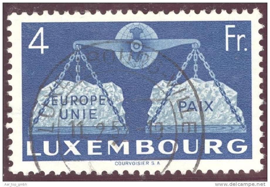 Luxemburg 1951 Mi#483 Ideal Gestempelt - Gebruikt