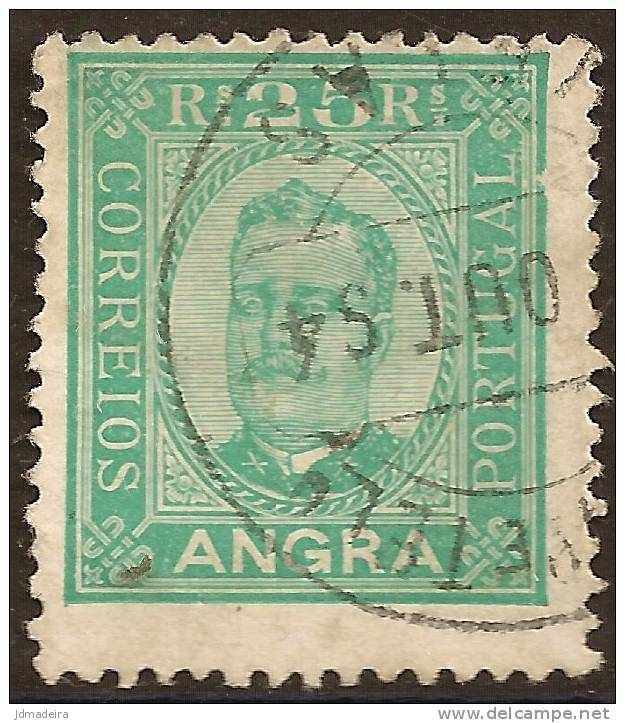 Angra - 1892 D. Carlos 25 Réis - Angra