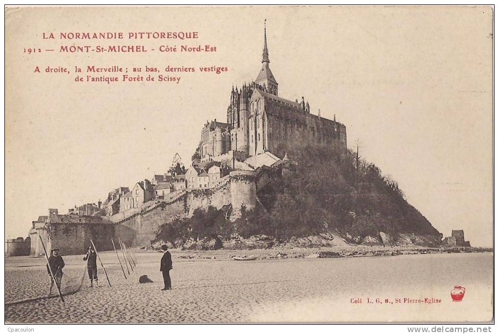 Le Mont Saint-Michel - Côté Nord-Est [1893/M50] - Le Mont Saint Michel