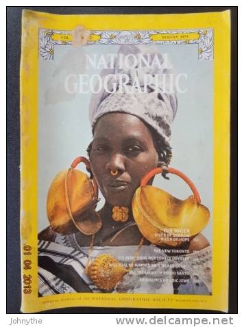 National Geographic Magazine August  1975 - Wissenschaften