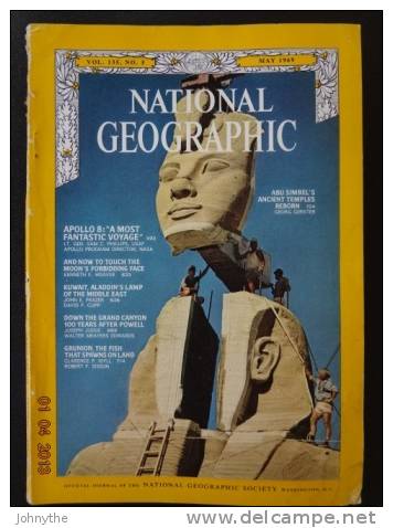 National Geographic Magazine May  1969 - Ciencias