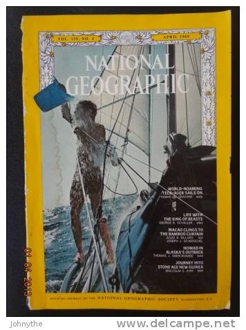 National Geographic Magazine April  1969 - Science