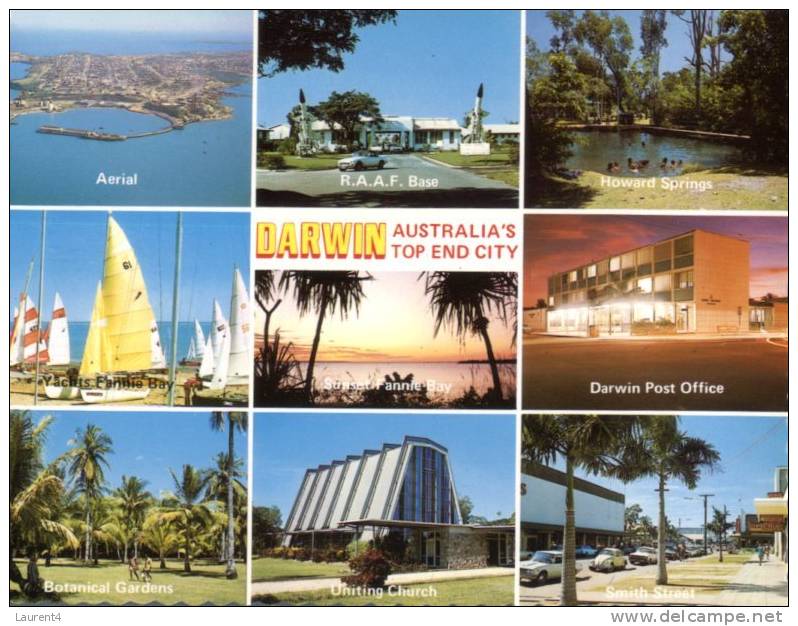 (126) Australia - NT - Darwin With RAAF Base - Darwin