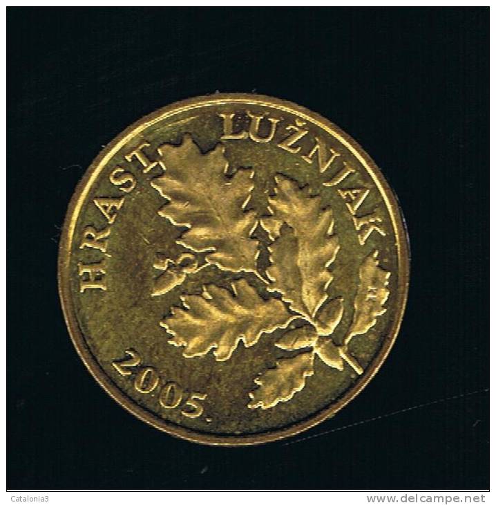 CROATIA - CROACIA -  5 Lipa  2005  KM5  - Oak Leaves - HRAST LUZNJAK - Croacia