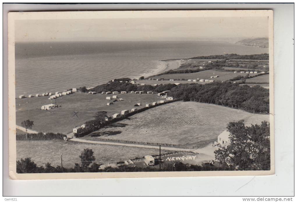 UK - ENGLAND - CORNWALL - NEWQUAY 1958, Camping - Newquay