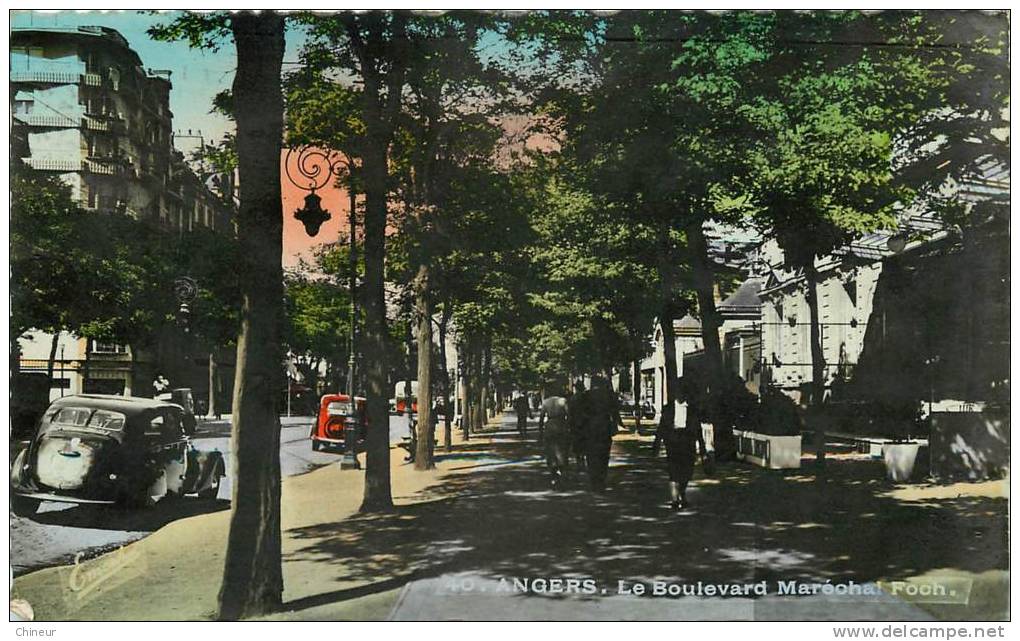 ANGERS LE BOULEVARD MARECHAL FOCH - Angers
