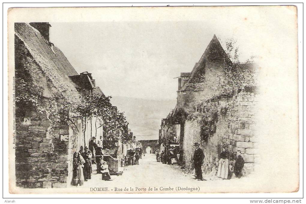 DOMME Rue De La Porte De La Combe (Daudrix) Dordogne (24) - Other & Unclassified