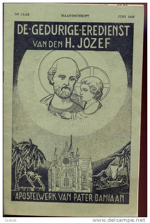 Devotie Tijdschrift Eredienst Heilige Jozef - Apostelwerk Pater Damiaan - 1948 - Sonstige & Ohne Zuordnung