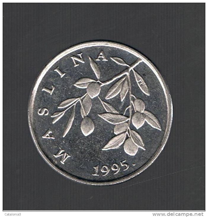 CROATIA - CROACIA -  20 Lipa 1995  KM20  - Olive Branch - MASLINA - Croatia