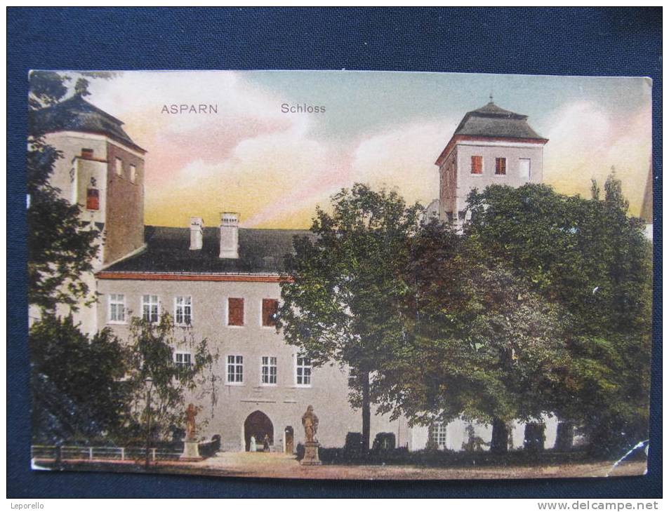 AK ASPARN B.Mistelbach Schloss 1914 // D*7625 - Mistelbach